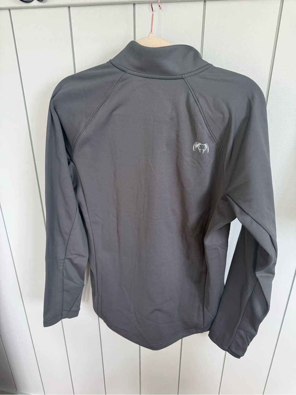 New KUIU Strongfleece 190 Gray Quarter-Zip Pull-Over Size M - Picture 10 of 11